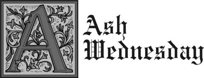 ash wednesday