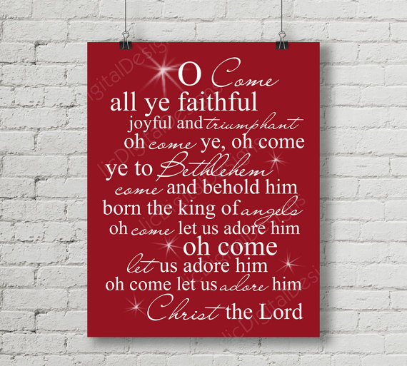 o come all ye faithful
